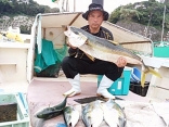 北九州市末松さんの釣果:ヒラマサ１５kgと１０kgと８kg