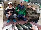 久留米市 田中さんGの沖釣り初体験の皆さん