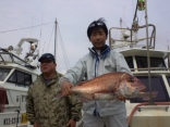 長野県 須山さんの釣果●マダイ４kg