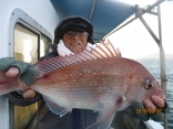 小野市 玉岡さん 良型真鯛56cm!!