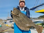 ヒラメ 7.6kg