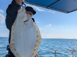 コノシロ泳がせヒラメ釣り