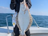 コノシロ泳がせヒラメ釣り